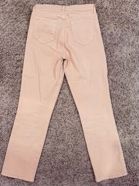 Women's Pink Straight-Leg Jeans